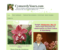 Tablet Screenshot of cymserelyyours.com